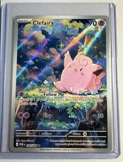 Pokemon TCG Clefairy 094/088 Illustration Rare Perfect Order 094/088 NM - Image 1
