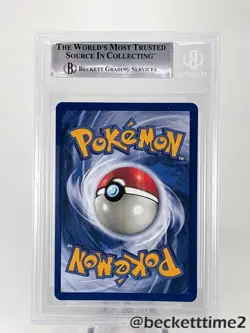 1999 POKEMON Fossil Haunter Holo 6/62 R BGS 8 NM-MT - Image 2