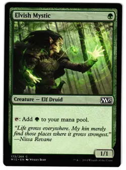 Elvish Mystic 173 - LP - Magic 2015 (M15) Normal C - Image 1