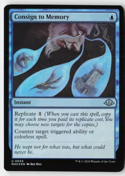 Consign to Memory #54 (Foil) (NM) Modern Horizons 3 MH3 Magic MTG - Image 1