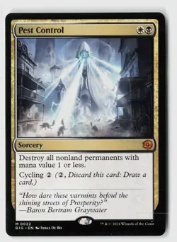 Pest Control #22 (NM) Thunder Junction BIG Magic MTG - Image 1