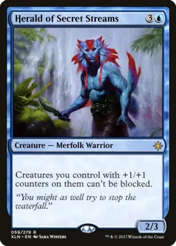 Herald of Secret Streams XLN Mint MTG Magic - Image 1