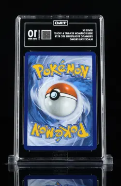 TAG 10 Fruit Eevee ex 174 SVP Black Star Promo Prismatic Evolutions UPC Pokemon - Image 2