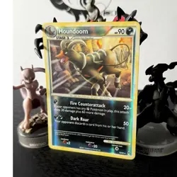 Pokemon TCG Houndoom Reverse Holo Rare Call of Legends 10/95 LP - Image 1