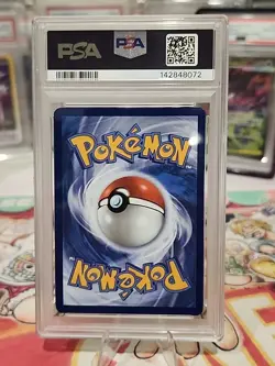 2025 POKEMON HAUNTER MEGA GENGAR EX MEGA BATTLE DECK MEP027 PSA 9 - Image 3