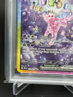 Pokemon Prismatic Evolutions Espeon ex #155/131 Special Illustration Rare PSA 9 - Image 5