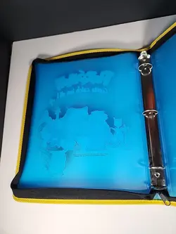 Pokemon Card Storage 3 Ring Zipper Binder Gotta Catch Em All Folder - Image 4