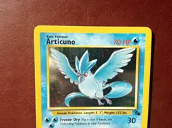 Pokemon English Unlimited Articuno Holo Fossil 2/62 - Image 3