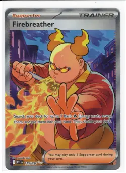Pokemon TCG - PFL EN - Firebreather - 119/094 - Full Art Ultra Rare - Image 1