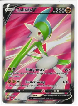 Pokemon TCG - SWSH Lost Origin - Gallade V - 181/196 - Full Art Ultra Rare - Image 1