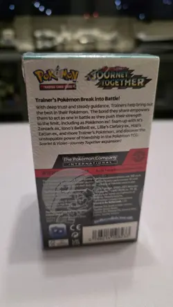 Pokemon TCG journey Together Half Booster Box 18 Packs factory Sealed - Image 3