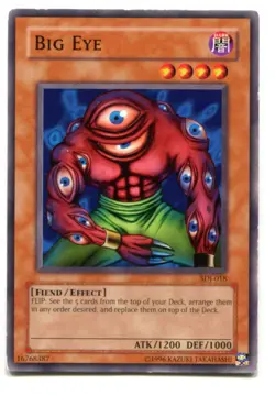 Yu-Gi-Oh! PLAYED/POOR Big Eye Common englisch Großes Auge - Image 1