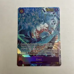 One Piece Enel OP15-118 Alternate Alt Art SEC Adventure on Kami's Island Fresh - Image 1