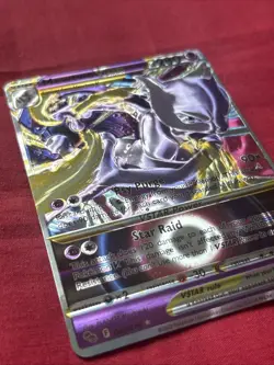 Mewtwo VSTAR Holographic Shiny Card Iridescent Custom Holo Card - Image 3
