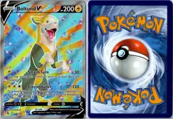 Pokemon Card - Boltund V Ultra Rare 249/264 Fusion Strike Near Mint - Image 3