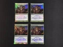 4x Call of the Herd FOIL HP [Grand Prix Promos] Mtg Magic Free Tracking! - Image 1