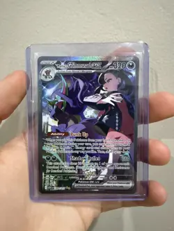 Marnie’s Grimmsnarl ex 287/217 SIR Ascended Heroes NM English Pokemon - Image 1