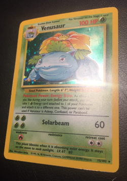 Venusaur Holo | Base Set | moderat bespielt | englisch | Bisaflor | Pokemon | + - Image 4