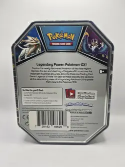 POKEMON 2017 Legends of Alola Solgaleo GX - Factory Sealed Collector Tin - Image 2