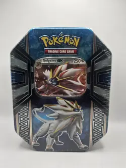 POKEMON 2017 Legends of Alola Solgaleo GX - Factory Sealed Collector Tin - Image 3