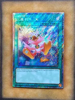 Yugioh One for One RA03-EN056 Platinum Secret Rare 1st Ed NM - Image 1