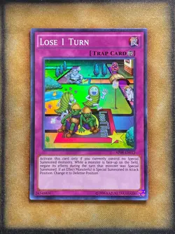 Yugioh Lose 1 Turn AP08-EN013 Super Rare NM - Image 1