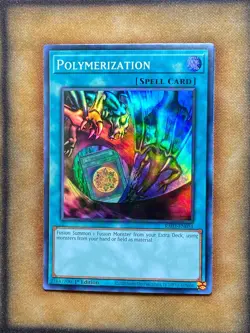 Yugioh Polymerization RA03-EN051 Super Rare 1st Ed LP - Image 1