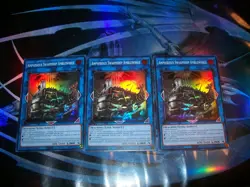3x Amphibious Swarmship Amblowhale 1st Edition Super Rare RA04-EN077 Yu-Gi-Oh! - Image 1