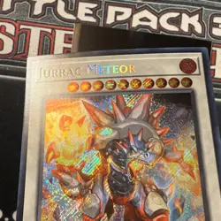 YuGiOh! BLMM-EN150 Jurrac Meteor 1st Edition Secret Rare NM - Image 3