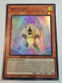 Angel O1 - EGO1-EN006 - Super Rare - 1st Edition Yugioh - Image 1