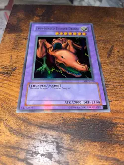 Twin-Headed Thunder Dragon - MRD-120 - Unlimited - Super Rare - LP - Image 4