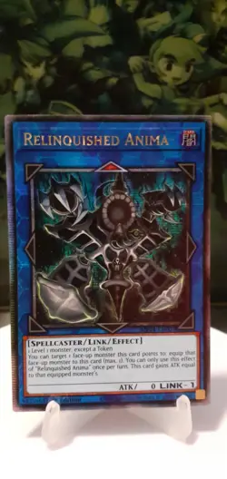 Relinquished Anima QUARTER CENTURY SECRET RARE 1st Ed VLP MP24-EN007 - Image 1