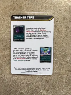 Mega Pyroar Trainer Tips Card from ME04: Chaos Rising Build and Battle + Bulk - Image 2