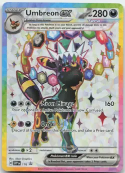 Umbreon ex - 176 SVP 176 Promo Pokemon Card NM - Image 1