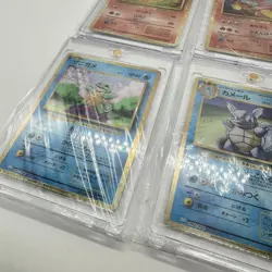 Pokemon Classic 9-Card Set Bulbasaur Ivysaur Venusaur Charmander Charizard Blast - Image 3