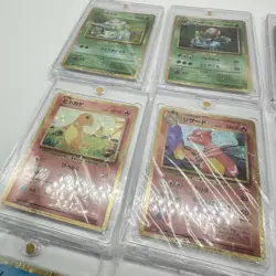 Pokemon Classic 9-Card Set Bulbasaur Ivysaur Venusaur Charmander Charizard Blast - Image 4