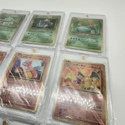 Pokemon Classic 9-Card Set Bulbasaur Ivysaur Venusaur Charmander Charizard Blast - Image 5