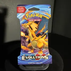 Pokemon TCG XY Evolutions x1 Sleeved English Booster Blister Pack New 10 Cards - Image 1