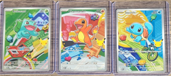 Pokemon 1st Partner Pack 30th Anniversary Kanto Set BulbasaurCharmander Squirtle - Image 1