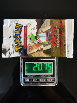 Pokemon Neo Entdeckung Boosterpack Unlimitiert Xatu Artwork Deutsch 20,75g - Image 3
