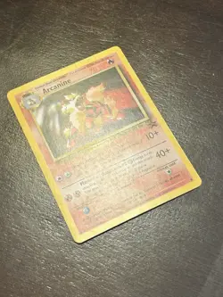 Arcanine 6 Black Star Promo Wizards of the Coast (2000) Vintage Promo Pokemon - Image 2