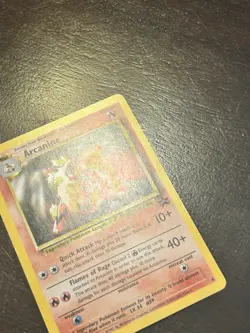 Arcanine 6 Black Star Promo Wizards of the Coast (2000) Vintage Promo Pokemon - Image 4