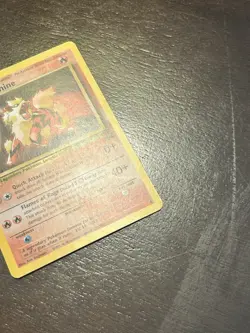 Arcanine 6 Black Star Promo Wizards of the Coast (2000) Vintage Promo Pokemon - Image 5