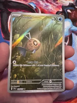 Pokemon Feebas 198/191 Illustration Rare Holo Card Surging Sparks Mint - Image 1