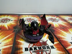 Bakugan Battle Brawlers Darkus Preyas Diablo B2 Classic Rare + Card - Image 1