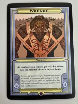 2x Multani - MTG Vanguard RARE Magic Oversized - ENGLISCH - ©1997 M/NM - Image 3