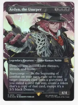 MTG Final Fantasy Foil Rare #0315 Ardyn The Usurper - Image 1