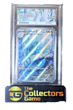 Pokemon TCG Dragonair Scarlet & Violet 151 Card 181/165 Ace 9 Mint Graded - Image 1
