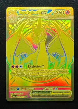 2026 POKEMON ASCENDED HEROES #294 MEGA CHARIZARD Y EX HYPER RARE [NM] - Image 1