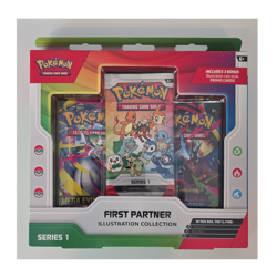 Pokemon TCG: First Partner Illustration Collection Series 1 Promo Box - Image 1